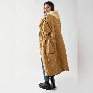Free People Lush It Duffle Coat